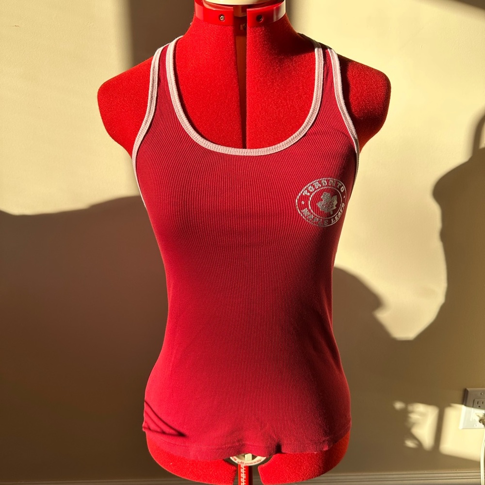 Toronto Maple Leafs red tank top